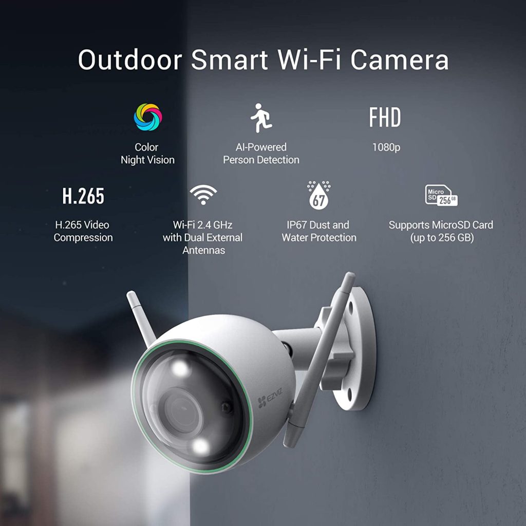 EZVIZ C3N Outdoor Smart Wi-Fi Camera